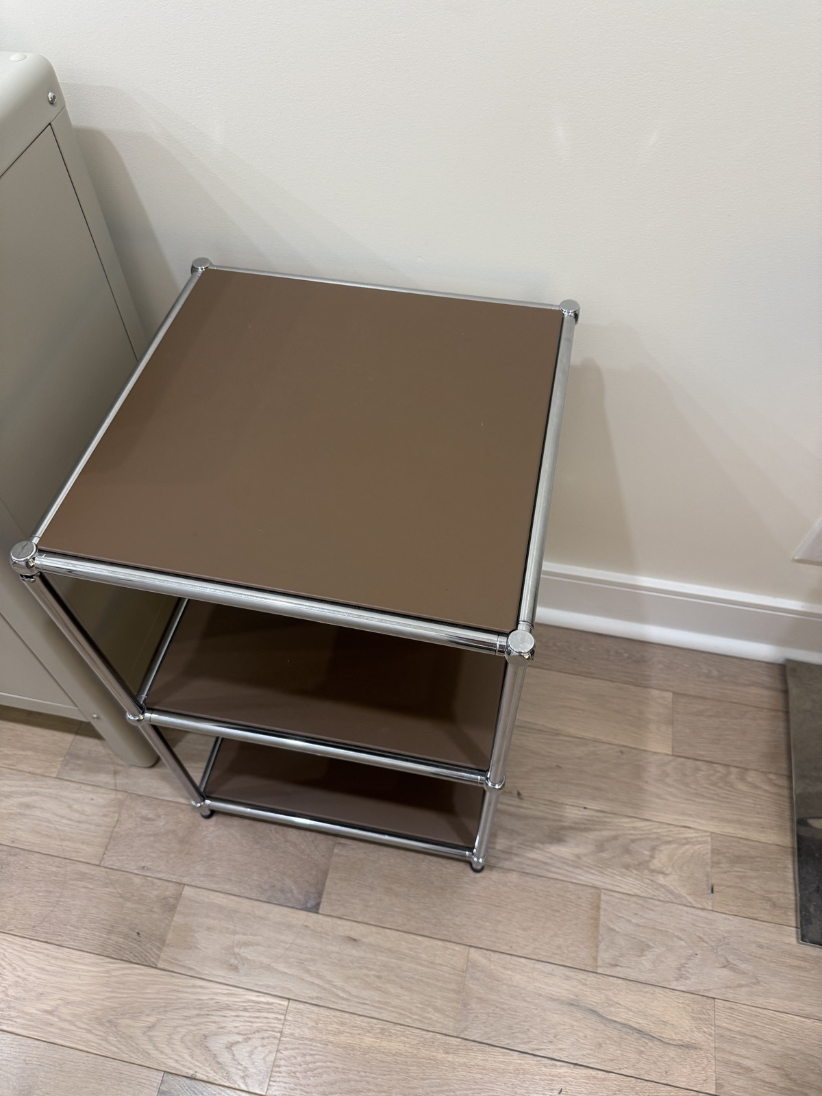 Chrome Side Table